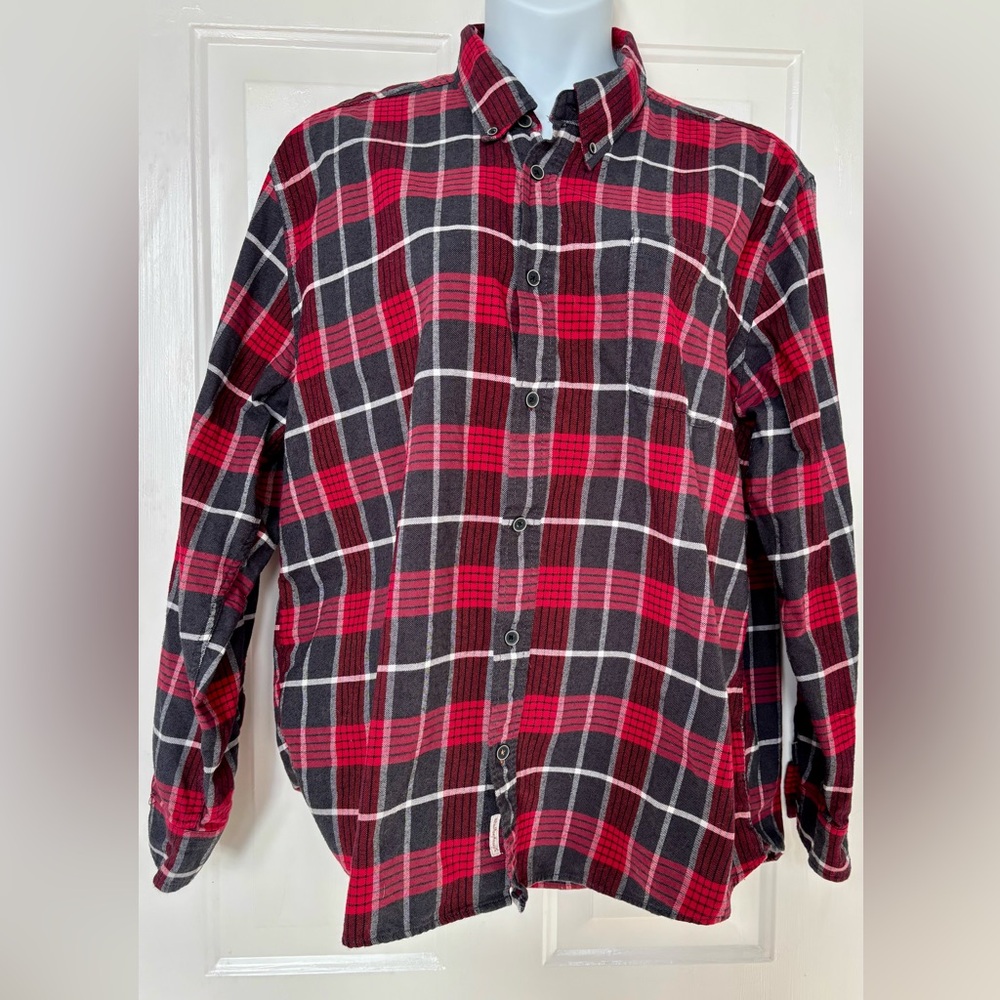 Weatherproof Vintage Plaid Shirt XXL